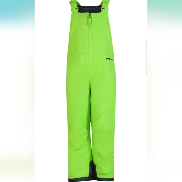 NWT Arctix Kid's Lime Green Snow Bib Overalls Size 2T - Picture 1 of 8